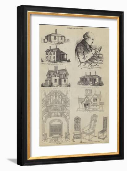 Cottage Architecture-null-Framed Giclee Print