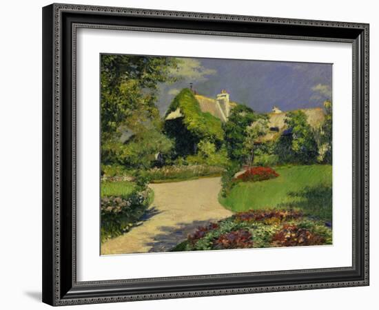 Cottage at Trouville, 1882-Gustave Caillebotte-Framed Art Print