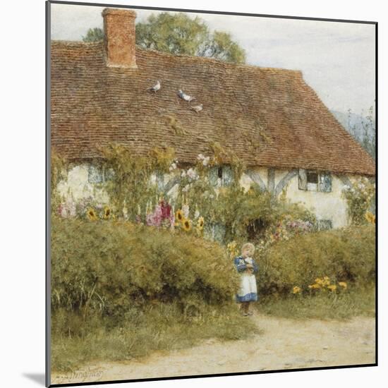Cottage at West Horsley, Surrey-Helen Allingham-Mounted Giclee Print