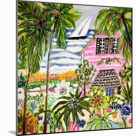 Cottage by the Bay I-Karen Fields-Mounted Art Print