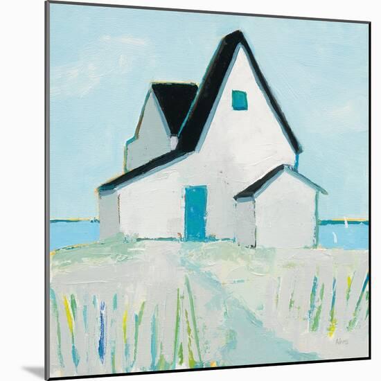 Cottage by the Sea Neutral-Phyllis Adams-Mounted Art Print