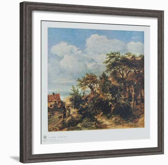 Cottage by the Sea-Jan Lievens-Framed Collectable Print