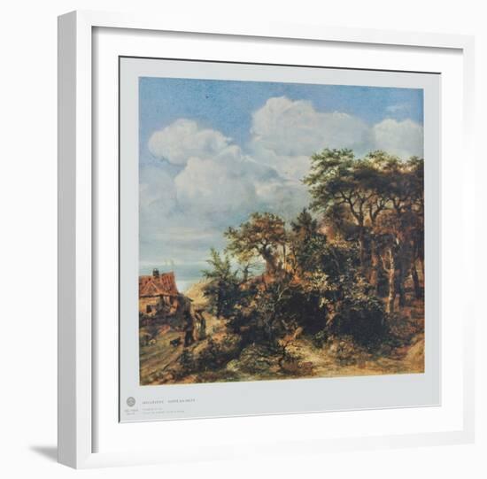 Cottage by the Sea-Jan Lievens-Framed Collectable Print