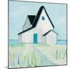 Cottage by the Sea-Phyllis Adams-Mounted Art Print