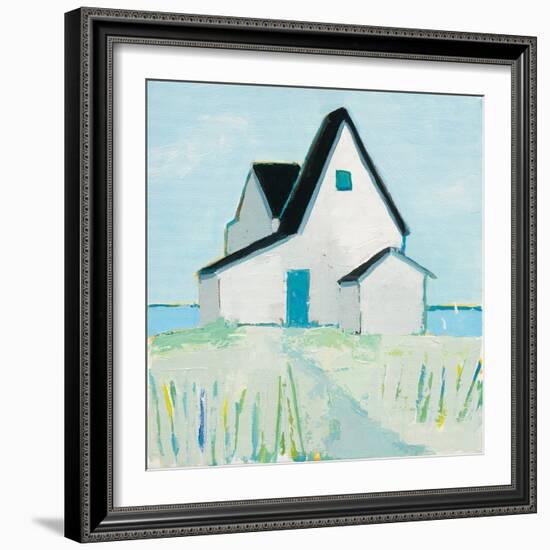 Cottage by the Sea-Phyllis Adams-Framed Premium Giclee Print