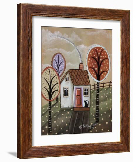 Cottage Cat 2-Karla Gerard-Framed Giclee Print