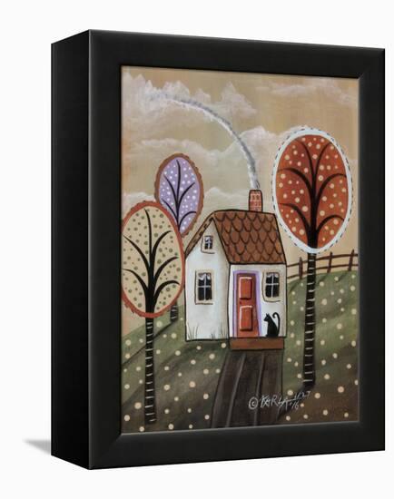 Cottage Cat 2-Karla Gerard-Framed Premier Image Canvas