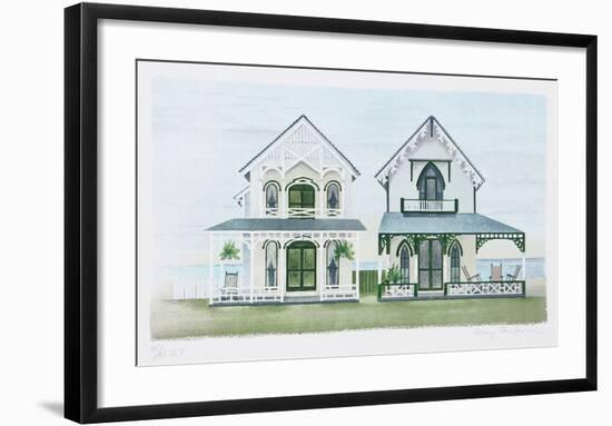 Cottage City-Mary Faulconer-Framed Limited Edition