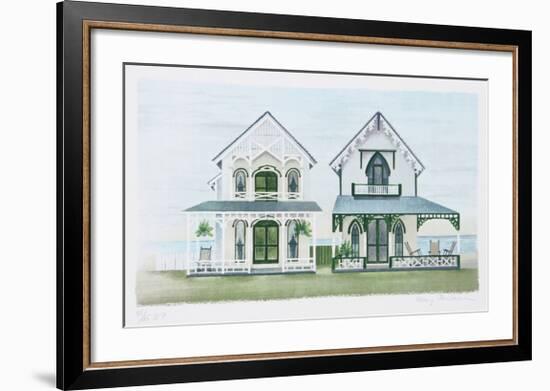 Cottage City-Mary Faulconer-Framed Limited Edition