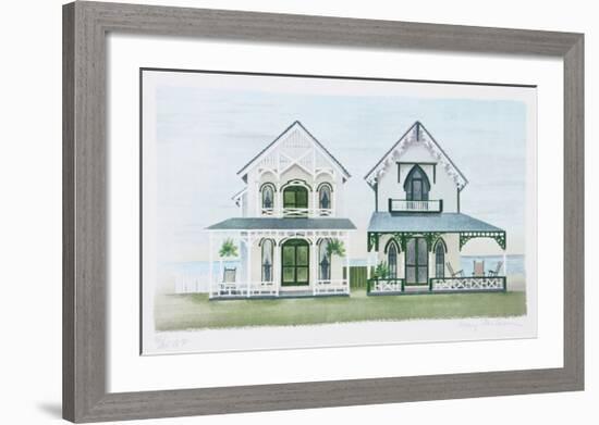 Cottage City-Mary Faulconer-Framed Limited Edition