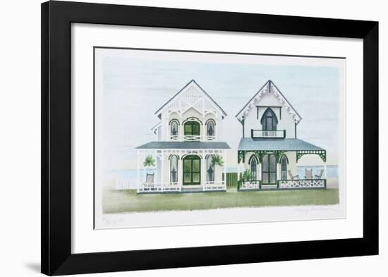 Cottage City-Mary Faulconer-Framed Limited Edition