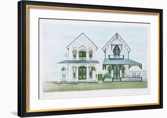 Cottage City-Mary Faulconer-Framed Limited Edition