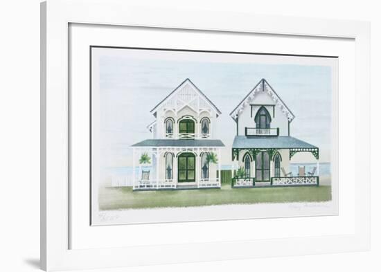 Cottage City-Mary Faulconer-Framed Limited Edition