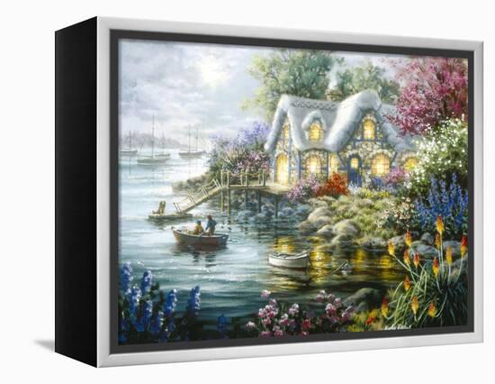 Cottage Cove-Nicky Boehme-Framed Premier Image Canvas