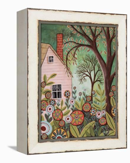 Cottage Garden 1-Karla Gerard-Framed Premier Image Canvas