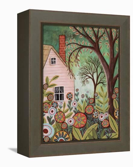 Cottage Garden 1-Karla Gerard-Framed Premier Image Canvas