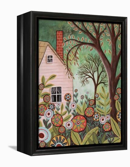 Cottage Garden 1-Karla Gerard-Framed Premier Image Canvas