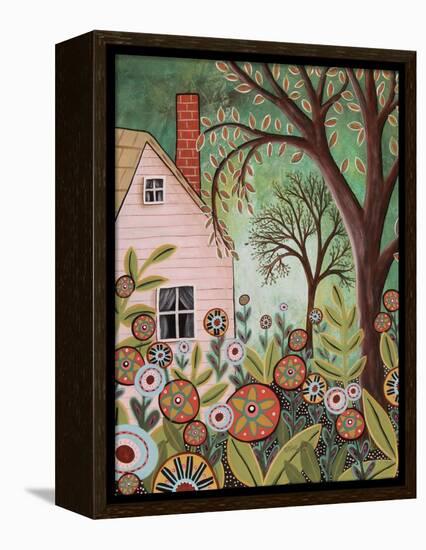 Cottage Garden 1-Karla Gerard-Framed Premier Image Canvas