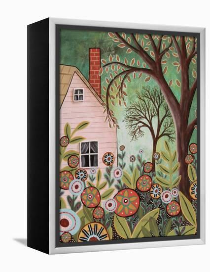 Cottage Garden 1-Karla Gerard-Framed Premier Image Canvas