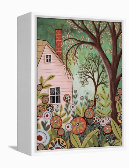 Cottage Garden 1-Karla Gerard-Framed Premier Image Canvas