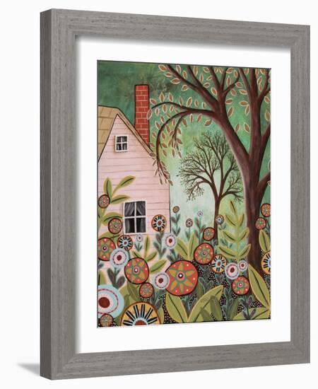 Cottage Garden 1-Karla Gerard-Framed Giclee Print