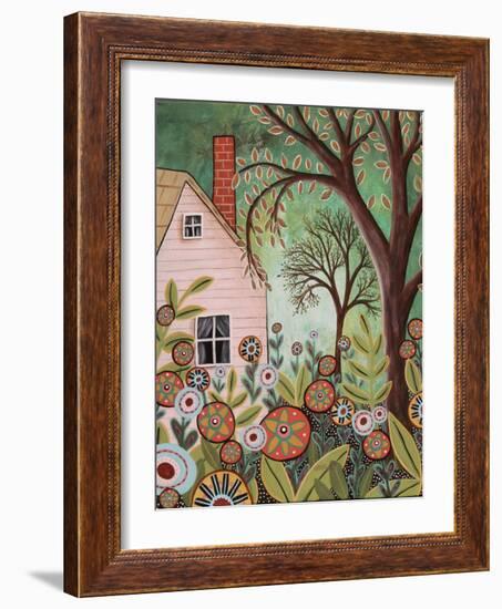 Cottage Garden 1-Karla Gerard-Framed Giclee Print