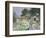 Cottage Garden at Sunset-David Woodlock-Framed Giclee Print