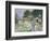 Cottage Garden at Sunset-David Woodlock-Framed Giclee Print