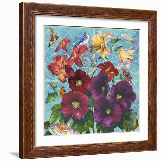 Cottage Garden Gate-Bill Jackson-Framed Giclee Print