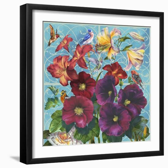 Cottage Garden Gate-Bill Jackson-Framed Giclee Print