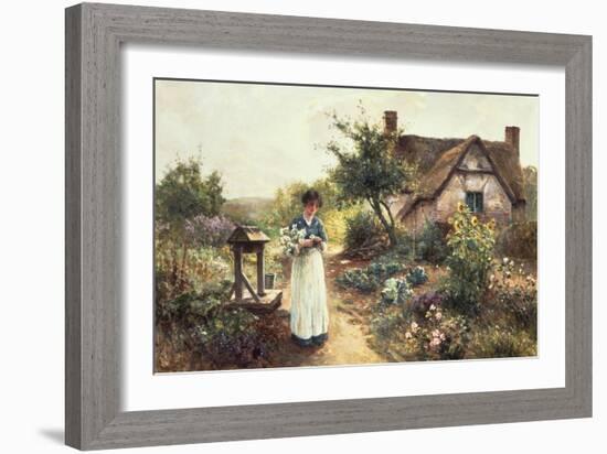 Cottage Garden-Ernest Walbourn-Framed Giclee Print