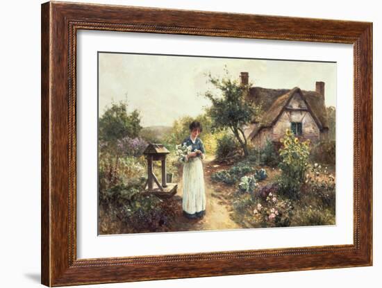 Cottage Garden-Ernest Walbourn-Framed Giclee Print