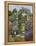 Cottage Garden-Janet Pidoux-Framed Premier Image Canvas