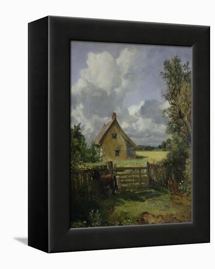 Cottage in a Cornfield, 1833-John Constable-Framed Premier Image Canvas