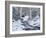 Cottage in a Forest in Winter-Marcus Lange-Framed Photographic Print