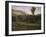 Cottage in a Landscape, Circa 1871-Jean-Baptiste-Camille Corot-Framed Giclee Print