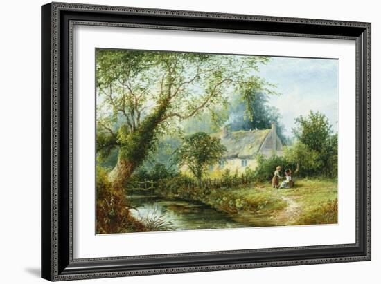 Cottage in Derbyshire-George Turner-Framed Giclee Print