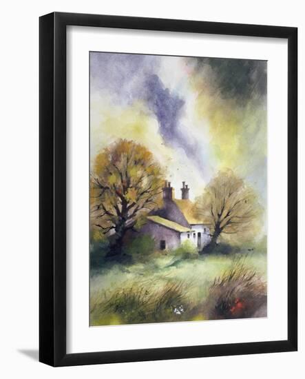 Cottage in Suffolk-John Lidzey-Framed Giclee Print