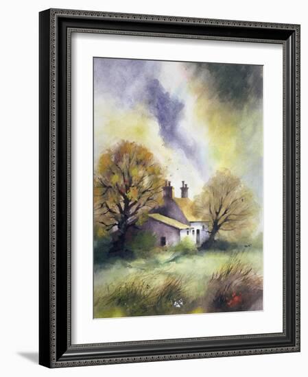 Cottage in Suffolk-John Lidzey-Framed Giclee Print