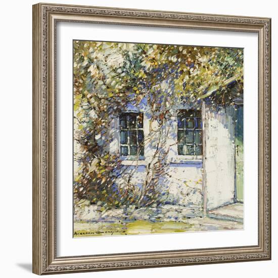 Cottage in Summer-Schofield Kershaw-Framed Giclee Print