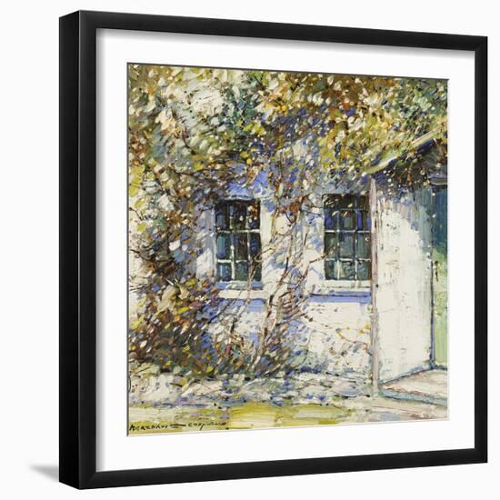Cottage in Summer-Schofield Kershaw-Framed Giclee Print