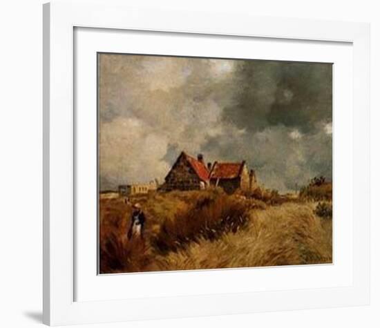 Cottage in the Dunes-Jean-Charles Cazin-Framed Art Print