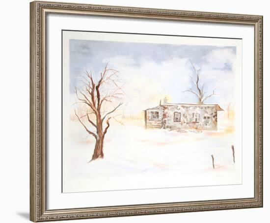 Cottage in Winter-Fioravanti-Framed Limited Edition