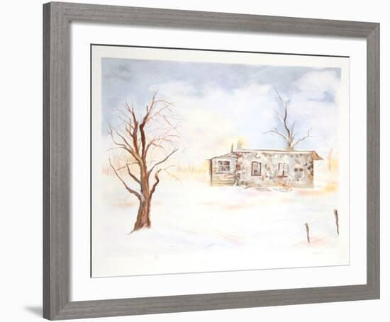 Cottage in Winter-Fioravanti-Framed Limited Edition