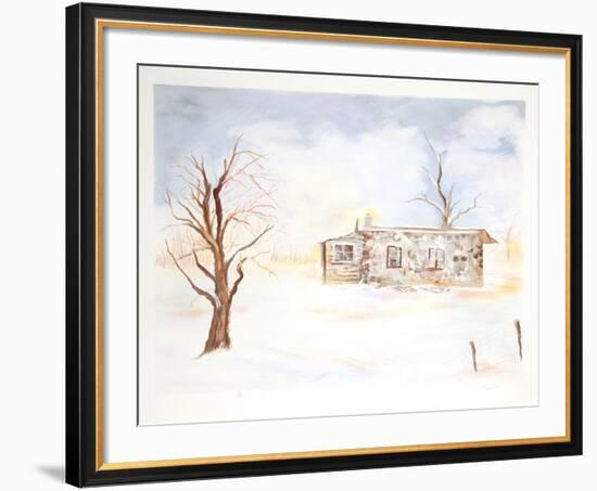 Cottage in Winter-Fioravanti-Framed Limited Edition