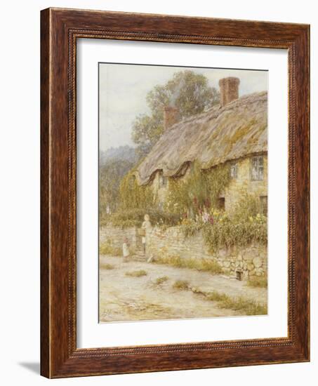 Cottage Near Wells, Somerset-Helen Allingham-Framed Giclee Print