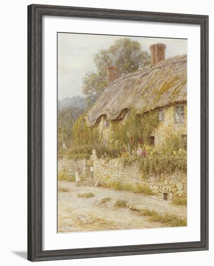 Cottage Near Wells, Somerset-Helen Allingham-Framed Giclee Print