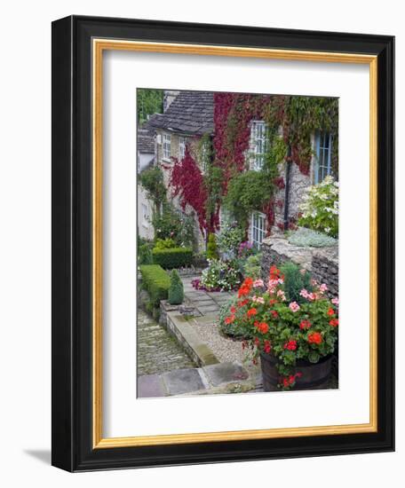 Cottage on Chipping Steps, Tetbury Town, Gloucestershire, Cotswolds, England, United Kingdom-Richard Cummins-Framed Photographic Print