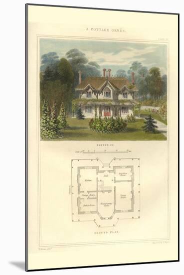 Cottage Ornee, Ornate Cottage-Richard Brown-Mounted Art Print