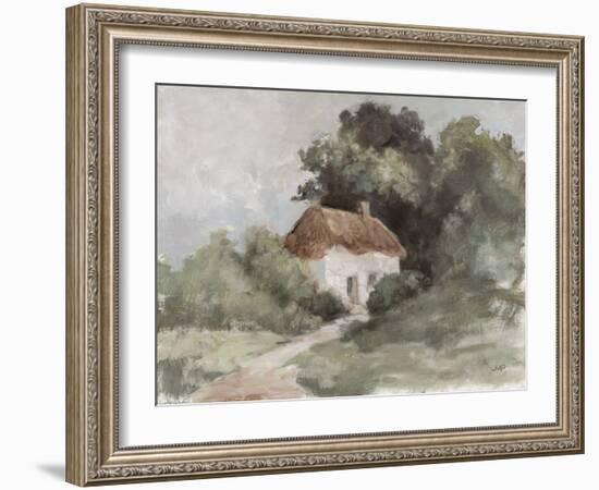 Cottage Retreat Neutral-Julia Purinton-Framed Art Print